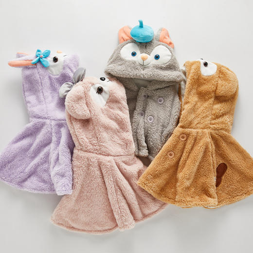 【婴幼儿A类品质，秋冬出行防风保暖之选】宝宝斗篷披风加厚款 秋冬外出儿童男童婴 幼儿婴儿冬装 女童披肩外套-QQ 商品图1