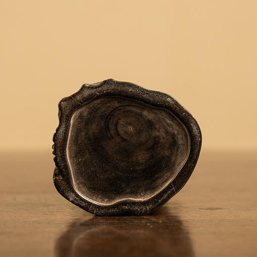 清 紫檀木雕树形花插 商品图4