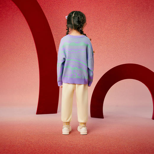 【开团】年衣 国风加绒卫裤 秋冬新款男童女童运动裤儿童灯笼裤生肖年服裤子 商品图8