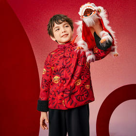 【开团】年衣 蛇年生肖儿童唐装外套 宝宝冬装演出服国风中式男女童生肖上衣棉服下单送独占鳌头拼图童装