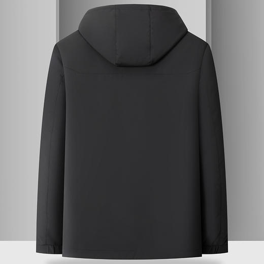 【可拆卸抓绒内胆】【新款DKP】大依优型大码连帽可拆卸帽三合一夹克棉服休闲胖子大码男休闲宽松加肥加大上衣冬季外套 商品图4