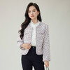 奢姿2024秋季新款大码女装法式短款小香风外套女外搭气质雅致上衣9943362010 商品缩略图2