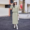 法式小香风重工花边毛呢套装，时尚气质小个子两件套裙HR-YJLY1388A 商品缩略图0