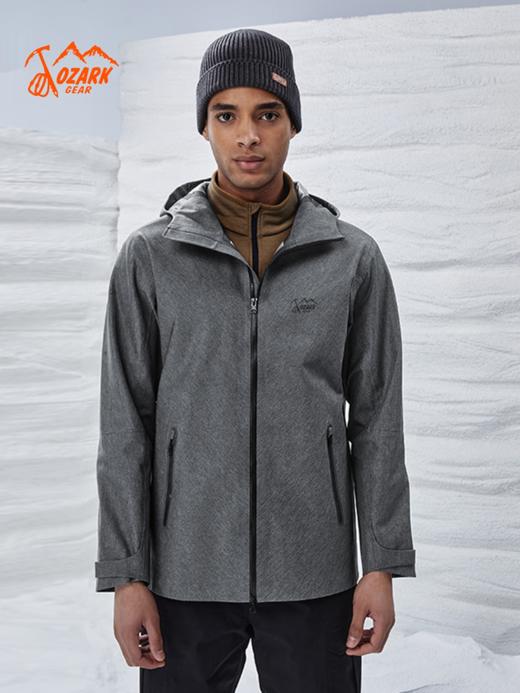 OZARK奥索卡户外23男女秋通款Xseam防风防泼水单层冲锋衣1312160 商品图2