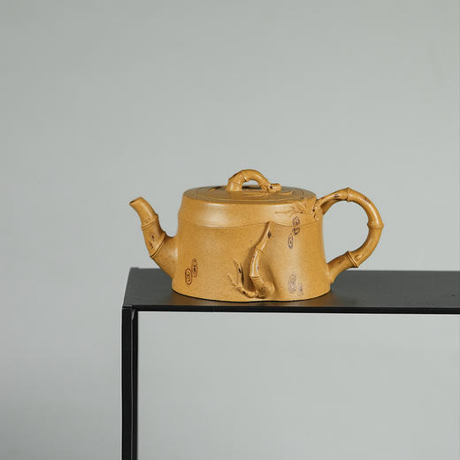 龙德堂陶艺 徐飞制《斑斓》原矿本山绿泥 290cc 库存请咨询客服 商品图3