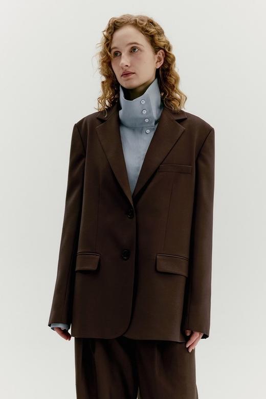 ESTELLICA 美拉德西装外套裤子套装 19140 商品图6