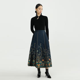 戴布拉芬半身裙L27D426