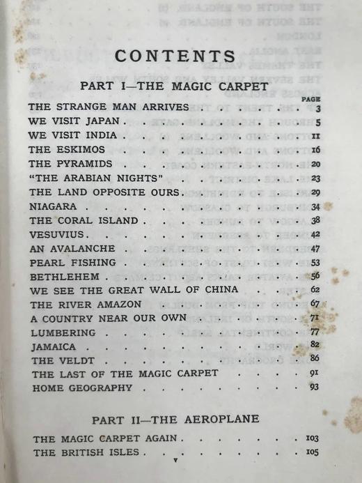 约20世纪早期 宝宝地理志 20幅彩色插图 漆布精装18开 商品图4