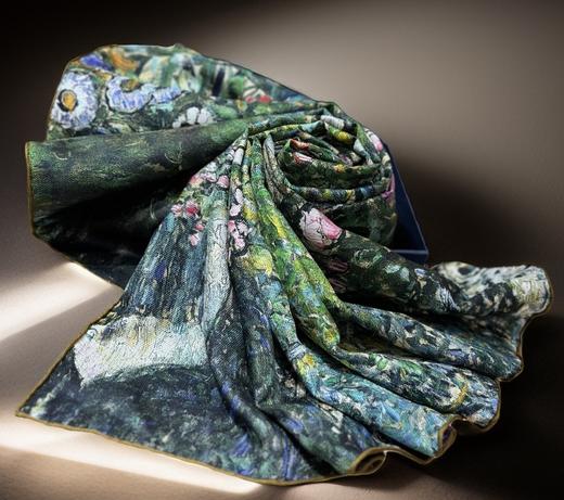 优品堂【雍容华贵3】薯筤染110重磅双面绫罗绸缎之“绫”方巾 商品图2