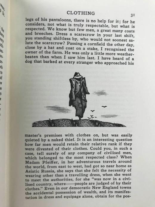 梭罗《瓦尔登湖》 托马斯·纳森木版画插图 豪华皮装32开 商品图9