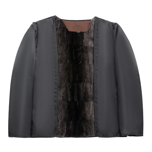 【可拆卸内胆】【新款DKP】大依优型大码翻领棉衣夹克棉服休闲胖子大码男休闲宽松加肥加大上衣冬季外套 商品图4