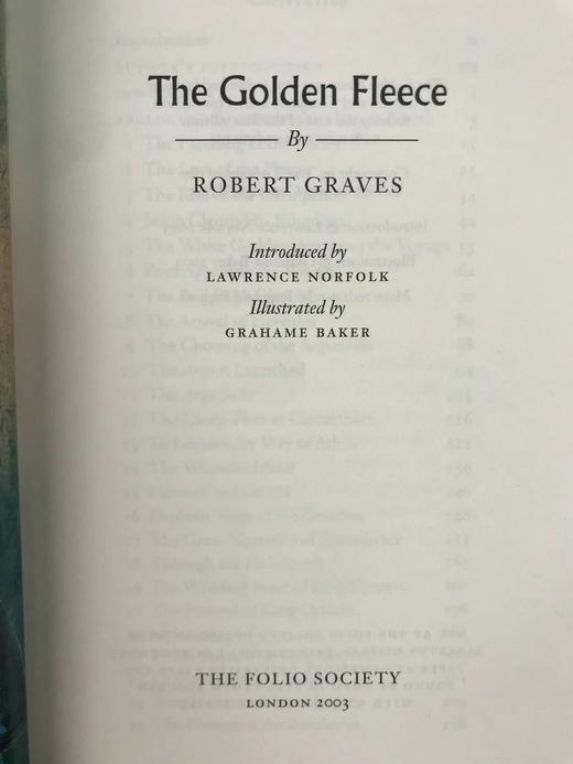 罗伯特·格雷夫斯《金羊毛》 15幅彩色插图 精装16开 商品图3