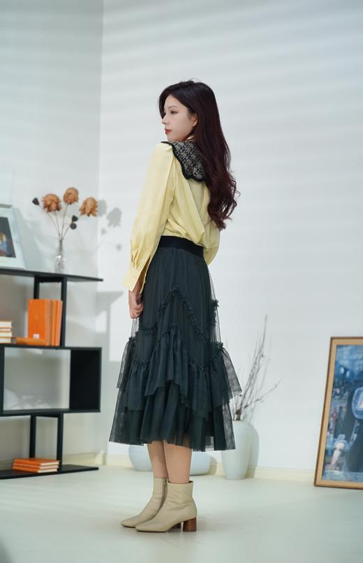 【M1】D63长袖雪纺衬衣5E4C34072 商品图3