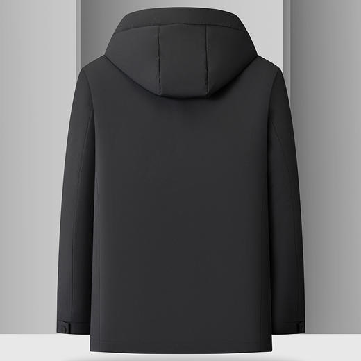 【可拆卸内胆】【新款DKP】大依优型大码连帽可拆卸帽棉衣夹克棉服休闲胖子大码男休闲宽松加肥加大上衣冬季外套 商品图1