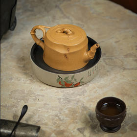 龙德堂陶艺 徐飞制《斑斓》原矿本山绿泥 290cc 库存请咨询客服