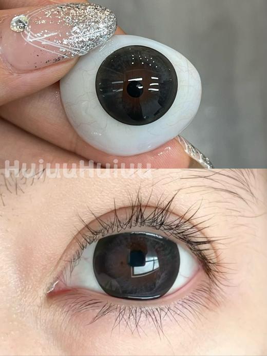 【春节不打烊】【半年抛大直径】sincecon-新品系列-大奶油杯/黑色婚纱/焦糖捧花/浆果茶茶/野果果-14.5mm【0-800度 无525/575】 商品图4