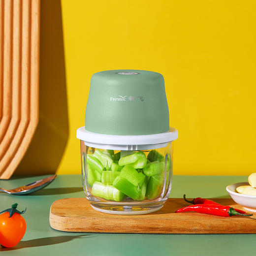 新飞小宝旋风食物料理机300ml绿色 商品图2