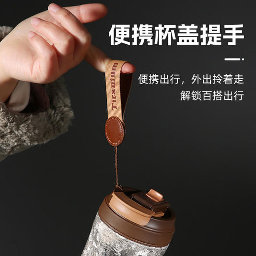 亚摩斯 钛妃杯 AS-TIKF400  抑菌保鲜 长效保温 轻巧便携 48小时发货 商品图1