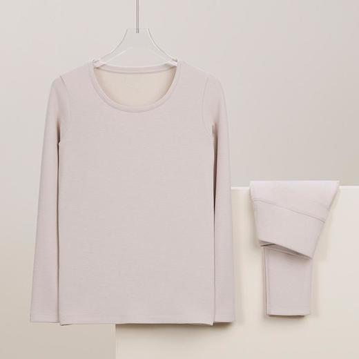 3楼歌帝羊毛蚕丝圆领女套装GDB2422 商品图1