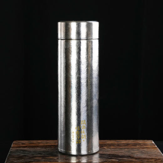 暗香疏影/简雅/纯钛保温杯/直身/双层纯钛高档水杯户外旅行焖泡茶杯 商品图4