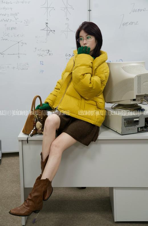 【门店同款】ENJOY冬季从“绒”冬日糖果屋立领羽绒服 159852441 商品图5