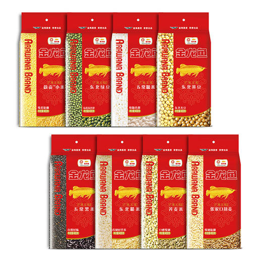 金龙鱼五谷杂粮甄选礼盒3.2KG（400G*8） 商品图1