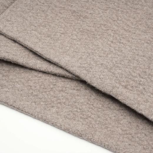 ROMI STUDIO“贵妇系列”100%绵羊毛肌理感无领廓形大衣23AWW1213 商品图3