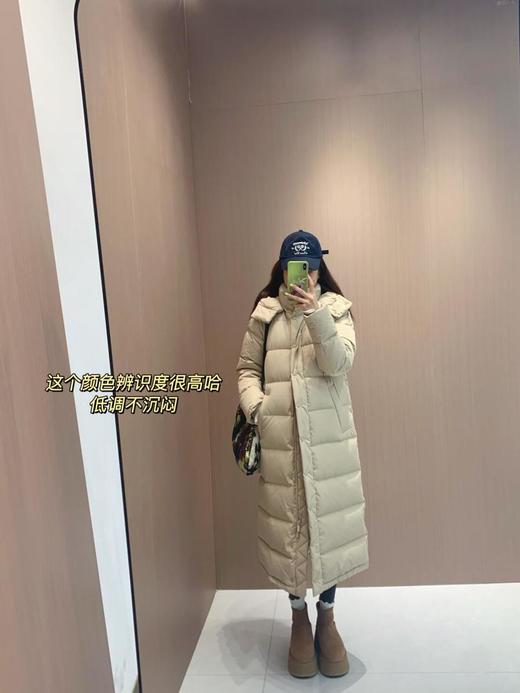 2024秋冬新款lulu家九格长款羽绒服鹅绒（UY*SS） 商品图7
