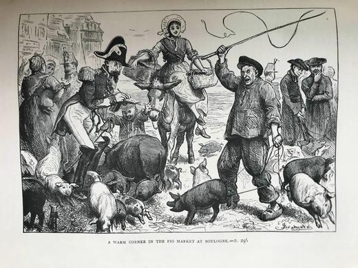 约19世纪后期 约翰·福斯特《狄更斯传》 40幅插图 真皮精装16开 商品图5