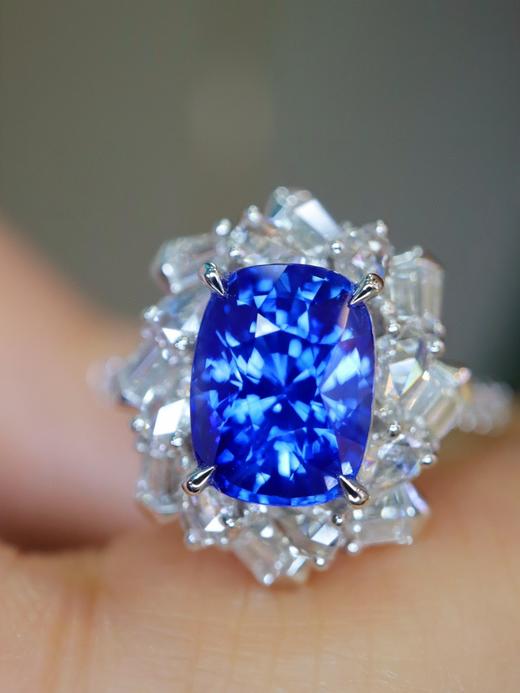 2.59ct蓝宝石戒指 商品图3