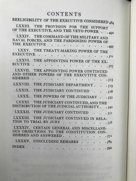 联邦党人文集 1幅肖像插图 豪华皮装18开 商品图6