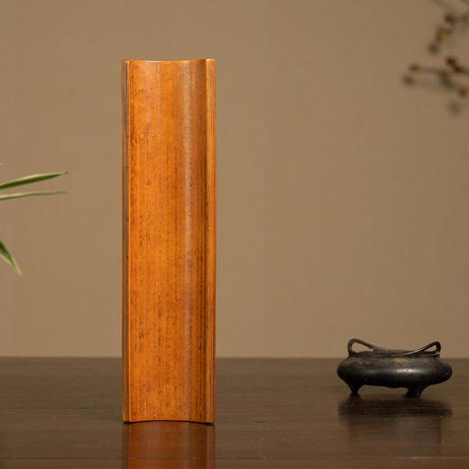 清 竹刻诗文臂搁 商品图4