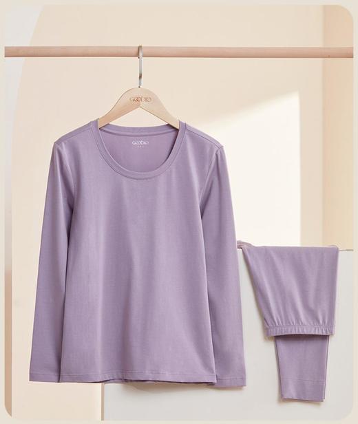 3楼歌帝水柔棉圆领女套装GDB1416 商品图4