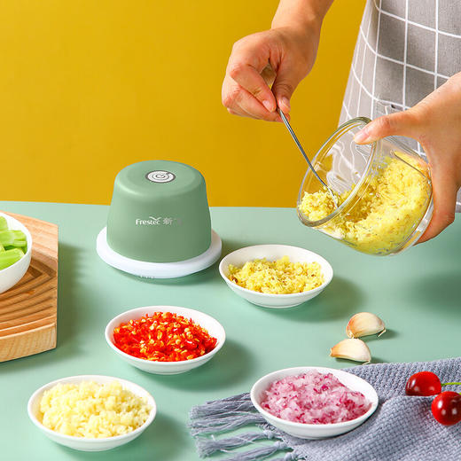 新飞小宝旋风食物料理机300ml绿色 商品图3