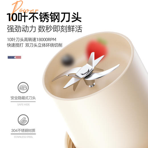 迈卡罗吨吨果汁机MC-GZ08E 商品图4