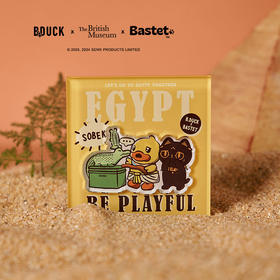 大英博物馆Bastet X B.Duck小黄鸭系列亚克力可拆卸冰箱贴