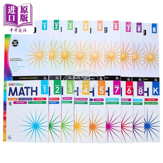 【中商原版】光谱练习册 阅读系列 6年级 Carson Dellosa Spectrum Reading Grade 6 美国CarsonDellosa 英文原版进口教辅 商品图1