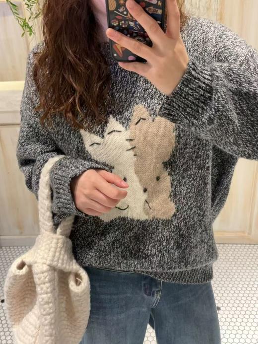 【门店同款】ENJOY冬季特种纱线套头针织衫 155518074 商品图3