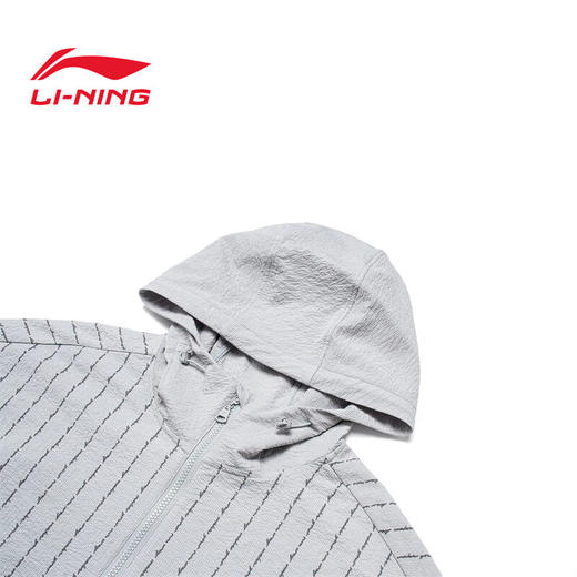 李宁运动风衣男2024新款健身训练跑步防风宽松夹克外套上衣AFDU093 商品图5