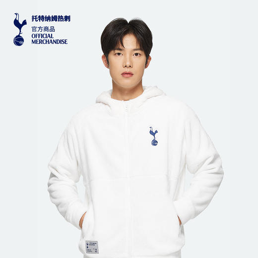 【官方正版】托特纳姆热刺俱乐部 | 毛绒外套摇粒绒秋冬加厚防寒保暖 商品图3