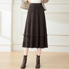 垂感修身针织毛线裙，松紧腰显瘦时尚半身裙MYX- XBMY-99816-L 商品缩略图0