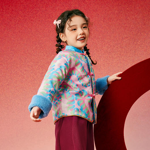 【开团】年衣 蛇年生肖儿童唐装外套 宝宝冬装演出服国风中式男女童生肖上衣棉服下单送独占鳌头拼图童装 商品图14