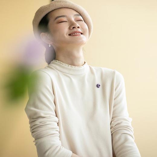 牧衣游原创净色套头衫长袖T恤女 限量福利款 玳玳不支持会员折 商品图1