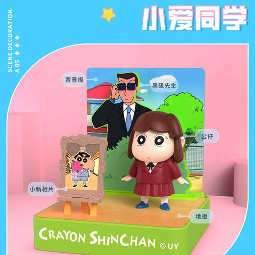 纪念日百货LU601蜡笔小新常规场景摆件盲盒159746744 商品图4