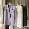 【顺丰包邮】74052 洛诗琳重磅真丝重驺32MM真丝极简宽松西装外套10738 商品缩略图2