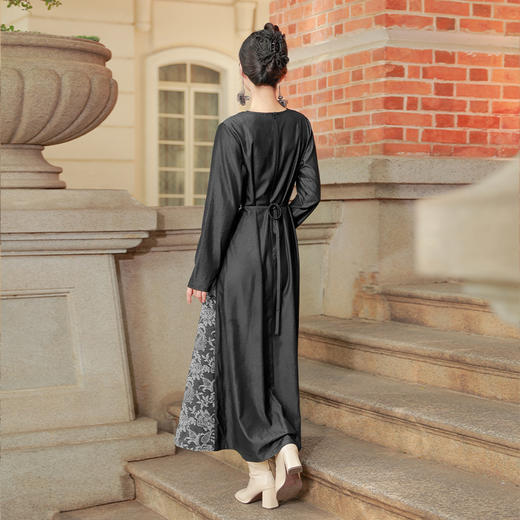 初秋推荐 | 夜落花乌民族风连衣裙 | 现货加急发 商品图6