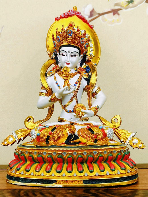 预售彩绘金刚萨埵摆件（ 高15cm） 商品图1