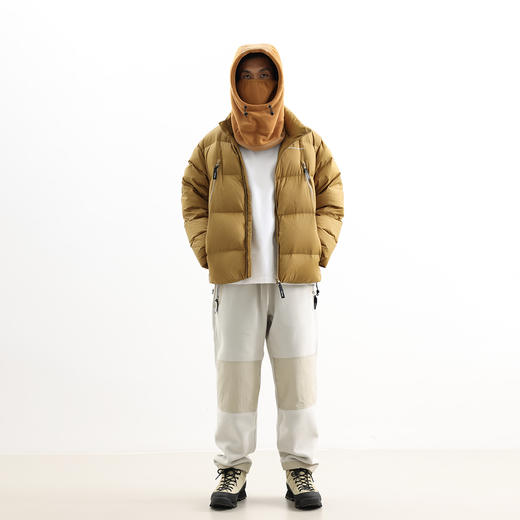 吃茶去chichaqu24秋冬户外抓绒摇粒绒可拆卸头套拼接面罩围脖防寒 商品图2