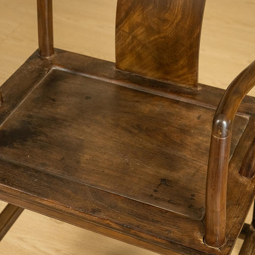 清 红木大南官帽椅 商品图3