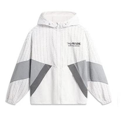 李宁运动风衣男2024新款健身训练跑步防风宽松夹克外套上衣AFDU093 商品图9